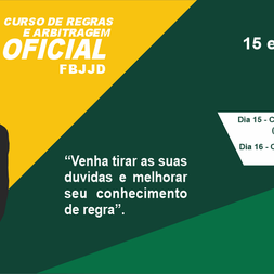 P1185-CURSO DE REGRAS E ARBITRAGEM OFICIAL 2020 - EDICAO