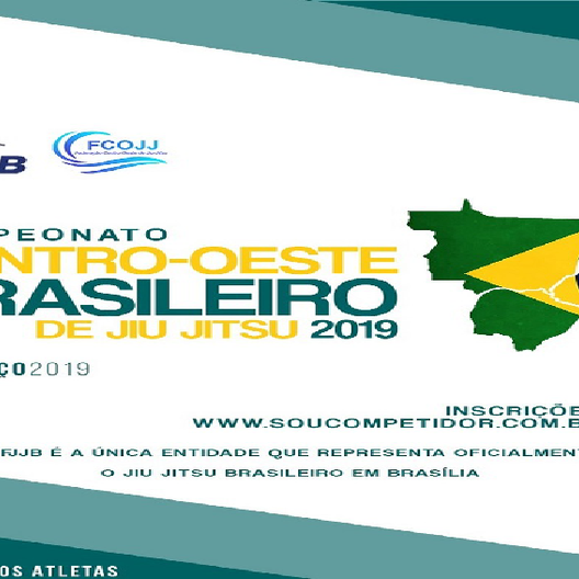 P0883-CAMPEONATO CENTRO-OESTE BRASILEIRO DE JIU-JITSU 2019 - EDICAO