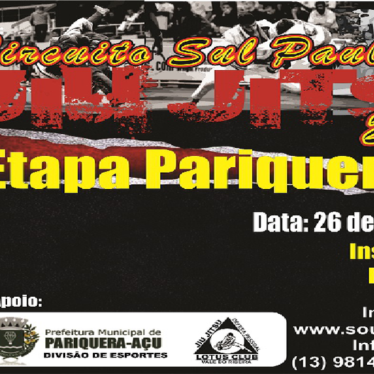 P0279-CIRCUITO SUL PAULISTA DE JIU JITSU 2016 - ETAPA