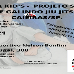 P1397-COPA KIDS - PROJETO SOCIAL EQUIPE GALINDO JIU JITSU 2021 - EDICAO
