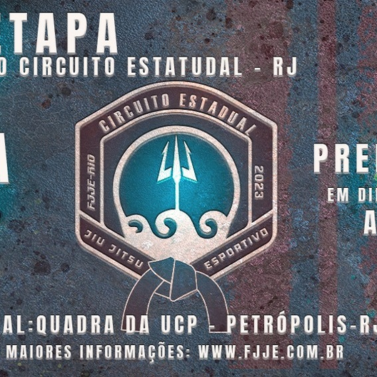 P1753-CIRCUITO ESTADUAL DE JIU-JITSU ESPORTIVO 1 - ETAPA