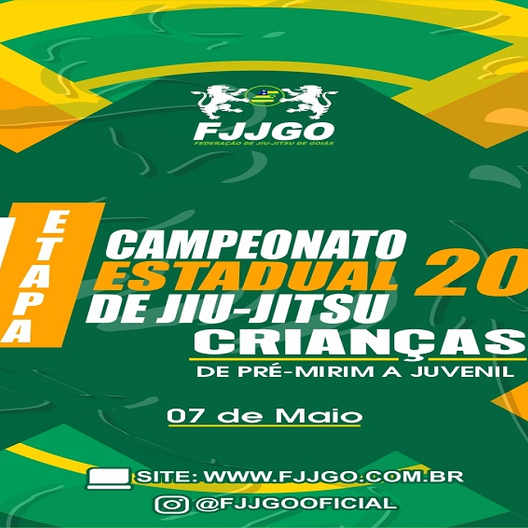 P1728-CAMPEONATO ESTADUAL DE JIU-JITSU CRIANCAS 2023 1 - ETAPA